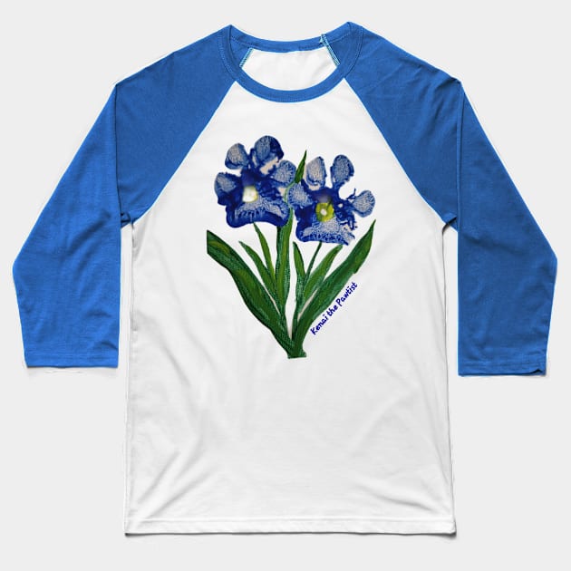 Kenai blue2 Baseball T-Shirt by The Pawtist Shop